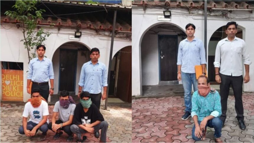 दिल्ली पुलिस की बड़ी कार्रवाई, चार बांग्लादेशी नागरिक डिटेंशन सेंटर भेजे गए