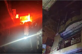 जाफराबाद की फैक्ट्री में लगी भीषण आग, दमकल ने समय रहते पाया काबू