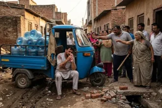 रंगदारी न देने पर टेंपो चालक को लाठी-डंडों से पीटा, 8 पर मुकदमा