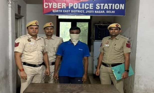 Cyber Police Station, North-East District Cracks Online Job Fraud; Fake IGI Airport Employee Arrested for Cheating ₹3.03 Lakh from the complainant