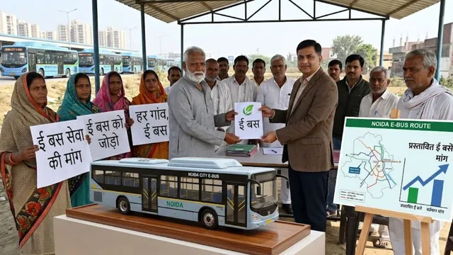 नोएडा नें रहने वालों के लिए गुज न्यूज! नए रूट पर चलेंगी सिटी बस