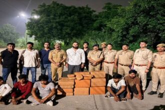 गाजियाबाद में बड़ी गांजा तस्करी का पर्दाफाश, ओडिशा से मेरठ जा रही खेप पकड़ी; 5 गिरफ्तार