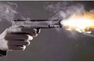 गाजियाबाद में पुलिस मुठभेड़, पैर में गोली लगने से बदमाश घायल; साथी फरार
