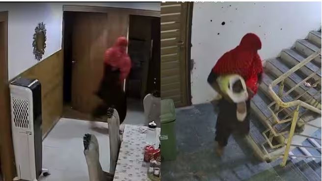 नोएडा की सोसाइटी में अनोखी चोरी, सलवार-सूट पहनकर घुसा संदिग्ध; 13 मिनट में 2 लाख पार