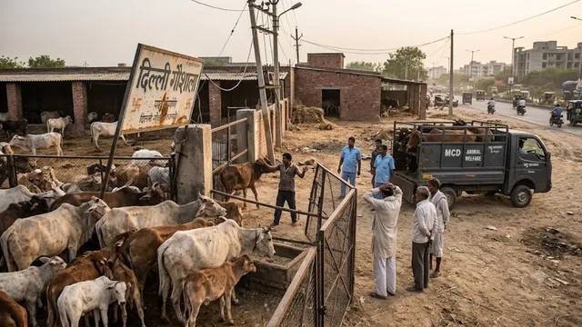 दिल्ली में बेसहारा गोवंश की समस्या बरकरार, गौशालाएं फुल और अवैध डेयरियां बेखौफ
