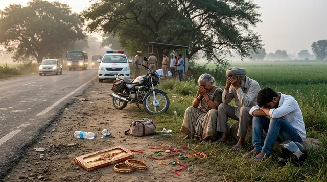 रक्षाबंधन पर भाई से मिलने जा रही 72 वर्षीय महिला की सड़क हादसे में मौत