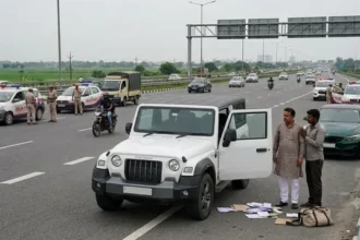 गाजियाबाद में कारोबारी से गन प्वाइंट पर 24.85 लाख की लूट, स्कॉर्पियो सवार बदमाश फरार