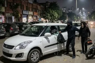 लोनी में ऑन डिमांड लग्जरी कार चोरी गिरोह का पर्दाफाश, चार गिरफ्तार; पांच कार बरामद