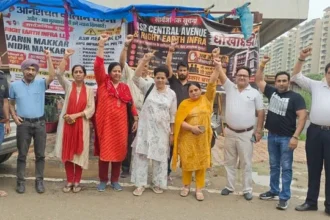 गाजियाबाद में करोड़ों की धोखाधड़ी के खिलाफ 36वें दिन भी निवेशकों का धरना, फरार आरोपितों की गिरफ्तारी की मांग