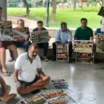 मूलभूत सुविधाओं को लेकर आदित्य वर्ल्ड सिटी में आरडब्ल्यूए का पैदल मार्च, मेंटेनेंस कार्यालय को सौंपा ज्ञापन