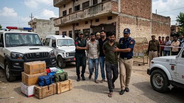 दिल्ली पुलिस का नार्को-टेरर मॉड्यूल पर बड़ा एक्शन, अर्श डल्ला के 4 गुर्गे गिरफ्तार; कई राज्यों में छापेमारी