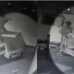 मिनटों में AC आउटडोर खोल ले गए चोर, उठाते ही खुद पर गिरा भारी यूनिट, VIDEO वायरल