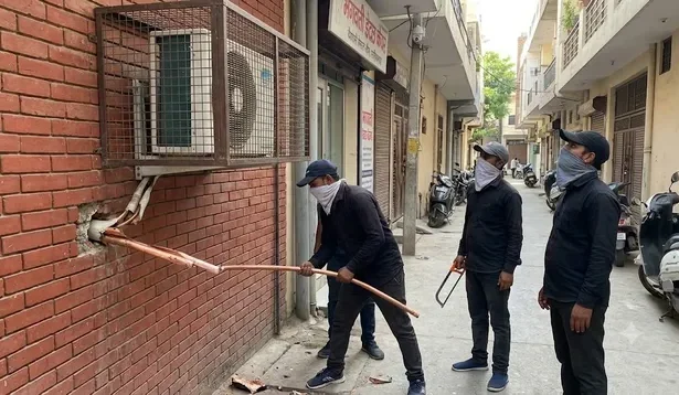 वैशाली डेंटल क्लीनिक में पांचवीं बार चोरी, चोर एसी की कॉपर पाइप ले गए