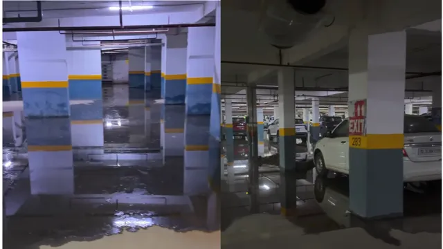 30 हजार किराया, 4 हजार मेंटेनेंस… बारिश में तालाब बना बेसमेंट, नोएडा की हाईराइज सोसायटी पर सवाल