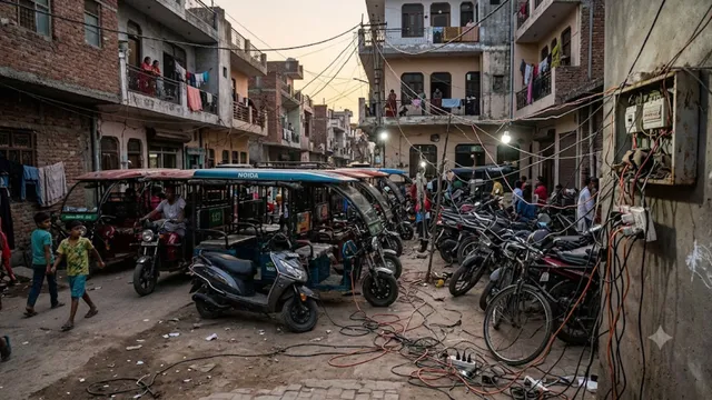 नोएडा में घरेलू कनेक्शन से चार्ज हो रहे ईवी, बढ़ रहा हादसों का खतरा