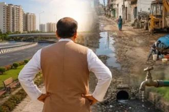 साहिबाबाद विधायक सुनील शर्मा के चार साल पूरे, विकास के दावों के बीच गंगाजल और सरकारी अस्पताल का इंतजार