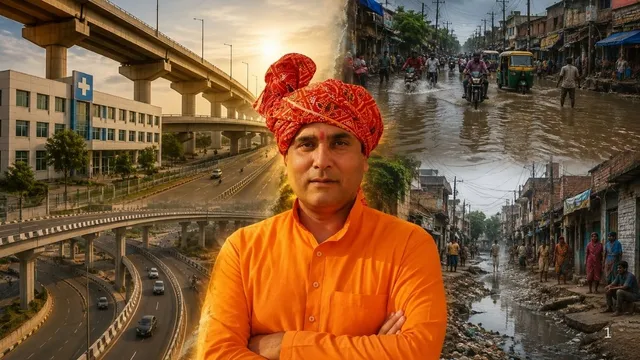 लोनी में विकास की रफ्तार तेज, लेकिन जलभराव और स्वास्थ्य सुविधाएं बनीं चुनौती