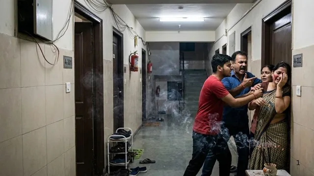 अगरबत्ती जलाने को लेकर नोएडा सोसायटी में विवाद, मां-बेटी से मारपीट का आरोप