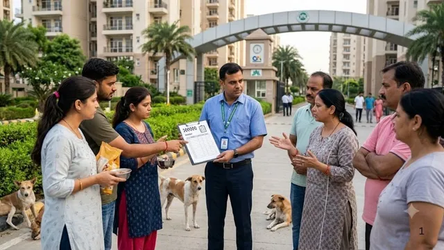 ग्रेटर नोएडा में सभी पक्षों की सहमति से तय होगी डॉग फीडिंग पॉइंट की जगह, हर गुरुवार को होगी बैठक