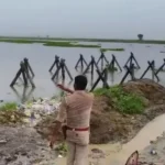 ग्रेटर नोएडा में बारिश का असर, हरनंदी-यमुना का जलस्तर बढ़ा; डूब क्षेत्र में अलर्ट