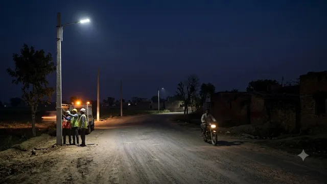 ग्रेटर नोएडा के गांवों की सड़कें होंगी रोशन, 1.19 करोड़ से लगेंगी LED स्ट्रीट लाइटें