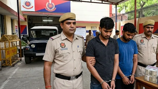 44 लाख की लूट निकली साजिश, कर्ज चुकाने के लिए बेटे ने ही रची थी वारदात; दो गिरफ्तार