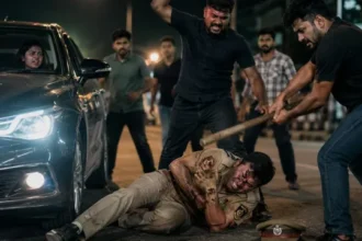 गाजियाबाद में रोडरेज का खूनी खेल, UP पुलिस के सिपाही को लाठी-डंडों से पीटा