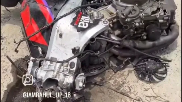 नोएडा में तेज रफ्तार SUV की टक्कर से रेसिंग बाइक सवार युवक की मौत, चालक हिरासत में