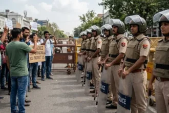 प्रदर्शन के दौरान संयम बरतें पुलिसकर्मी, कैमरों में ‘विलेन’ न बनें: IB की गाइडलाइन