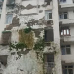 घटिया निर्माण से परेशान शिखर एन्क्लेव के निवासी, उच्च स्तरीय तकनीकी जांच की मांग