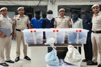 दिल्ली में 50 लाख की चोरी का 24 घंटे में खुलासा, चार आरोपी गिरफ्तार; पूरा माल बरामद
