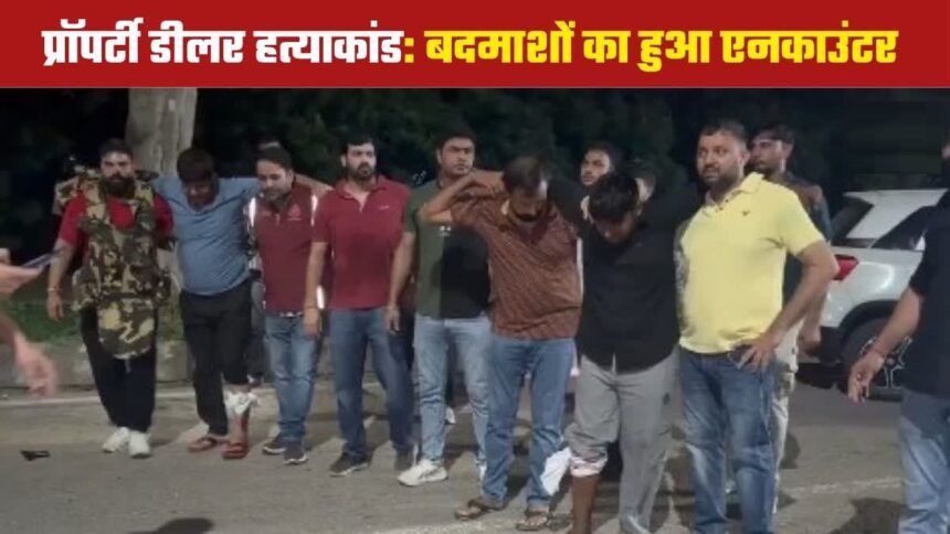 रोहिणी में पुलिस-बदमाशों के बीच मुठभेड़, 11 राउंड फायरिंग; दो आरोपियों के पैर में लगी गोली