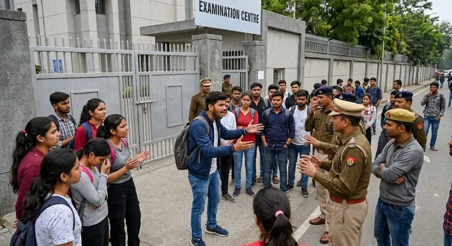 बिना परीक्षा दिए लौटे 2500 छात्र! ग्रेटर नोएडा में सर्वर डाउन होते ही मचा बवाल, जानें कब होगा एग्जाम?