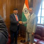 केंद्रीय राज्यमंत्री रामदास आठवले ने लंदन स्थित भारतीय उच्चायुक्त से की मुलाकात