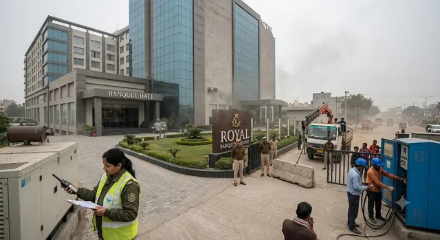 गाजियाबाद में प्रदूषण बोर्ड का बड़ा एक्शन: 600 में से 400 होटल, मॉल और बैंक्वेट हाल मिले नियमों के खिलाफ