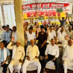 कनावनी किसानों का धरना 25 वें दिन भी जारी, अब इंदिरापुरम विस्तार में प्लॉट आवंटन के खिलाफ मोर्चा