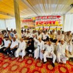 कनावनी के किसान 21 वें दिन भी धरने पर डटे हुए है सुप्रीम कोर्ट के आदेशों की अनदेखी का प्रशासन पर आरोप