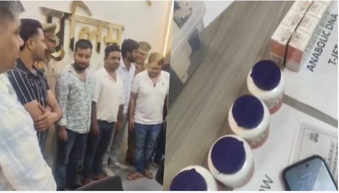 गाजियाबाद में नकली सप्लीमेंट व दवाओं का बड़ा नेटवर्क ध्वस्त: पुलिस ने 5 आरोपियों को दबोचा, 50 लाख का माल जब्त
