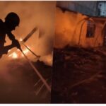 गाजियाबाद के ट्रॉनिका सिटी में जुराब के गोदाम में भीषण आग, तैयार माल जलकर राख