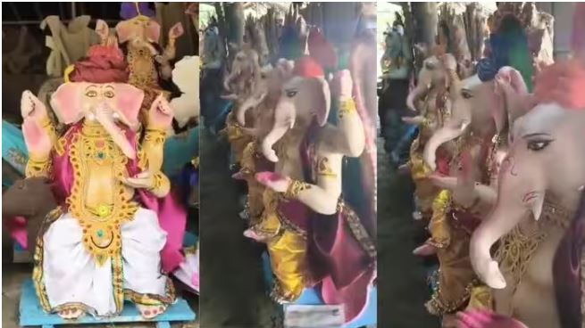 नोएडा में यमुना की मिट्टी से तैयार हो रहे गणपति, लालबाग के राजा से बाल गणेश तक कई रूप