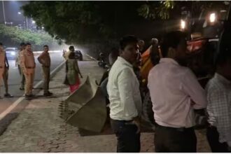 नोएडा में 40 करोड़ की जमीन कब्जामुक्त, सेक्टर-77 में 4,200 वर्गमीटर अवैध निर्माण ध्वस्त