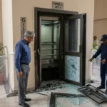गाजियाबाद की सोसायटी में बड़ा हादसा टला: देविका स्काइपर्स में छठी मंजिल से नीचे गिरी लिफ्ट, बाल-बाल बचे निवासी