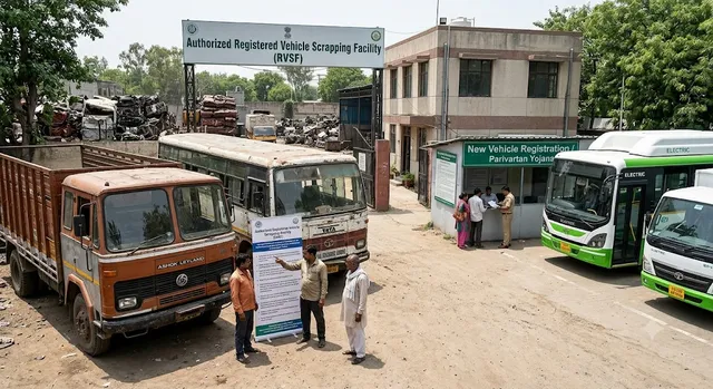 गाजियाबाद में ‘परिवर्तन योजना’ की रफ्तार धीमी, 9,566 पुराने वाहनों के मुकाबले सिर्फ 26 आवेदन