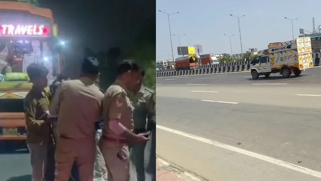 गाजियाबाद में एक्सप्रेसवे पर सनसनी: बस मालिक से मांगी थी 15 हजार की रंगदारी, मना करने पर बदमाशों ने दागीं गोलियां