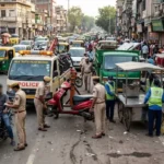 सड़क किनारे अतिक्रमण और अवैध पार्किंग पर बड़ा एक्शन: दिल्ली ट्रैफिक पुलिस और MCD का संयुक्त अभियान, 634 चालान