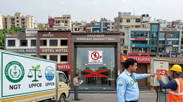 गाजियाबाद में 625 होटल, मॉल और रेस्तरां की जांच, 58 को नोटिस और 15 पर बंदी की कार्रवाई