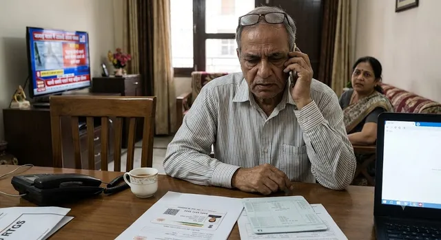 मनी लॉन्ड्रिंग का डर दिखाकर साइबर ठगी: गाजियाबाद के 70 वर्षीय बुजुर्ग से 11 बार में ट्रांसफर कराए ₹81 लाख