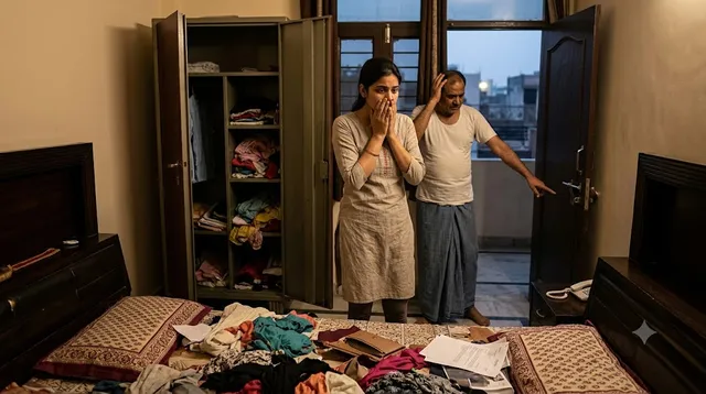 टीला मोड़ क्षेत्र में चोरी की वारदात: अलमारी खंगालकर गहने और नकदी उड़ा ले गए चोर, जांच में जुटी पुलिस