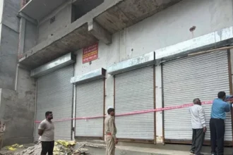 गाजियाबाद में अवैध निर्माण पर प्राधिकरण का शिकंजा, वेयरहाउस ध्वस्त और कई दुकानें सील