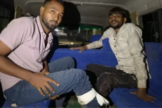 लोनी में पुलिस मुठभेड़, दो शातिर चोरों के पैर में लगी गोली; चोरी का माल बरामद